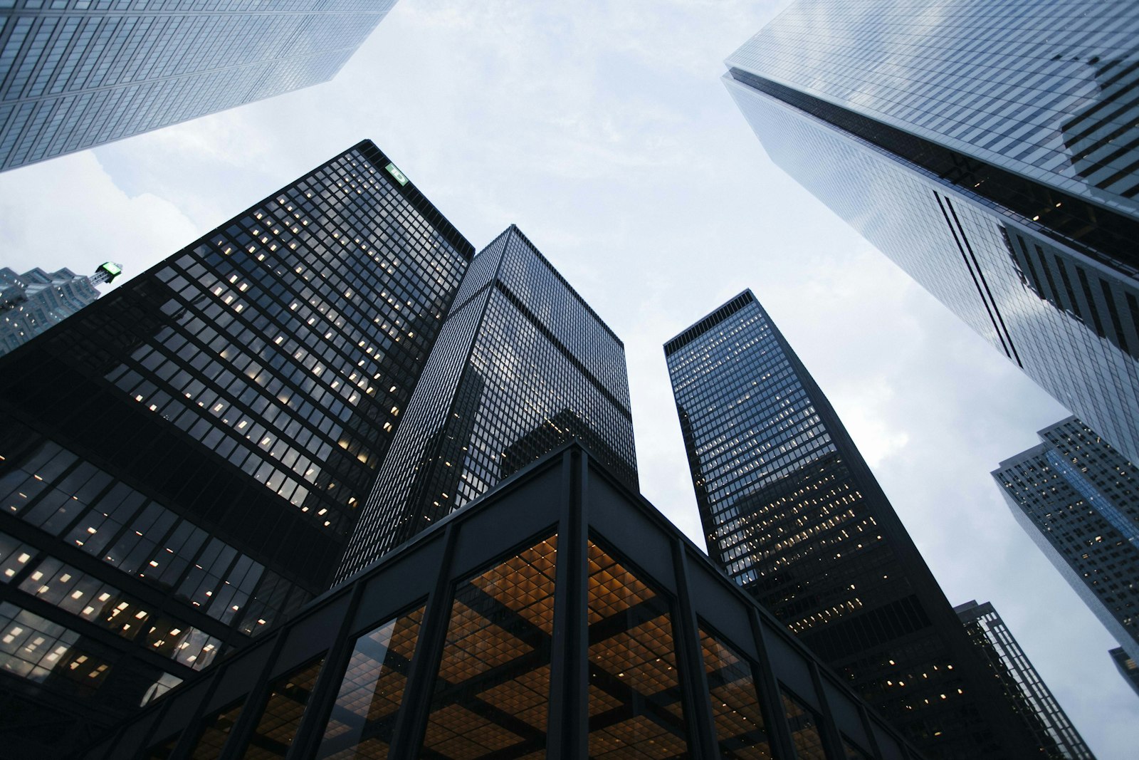 Commercial office building exterior